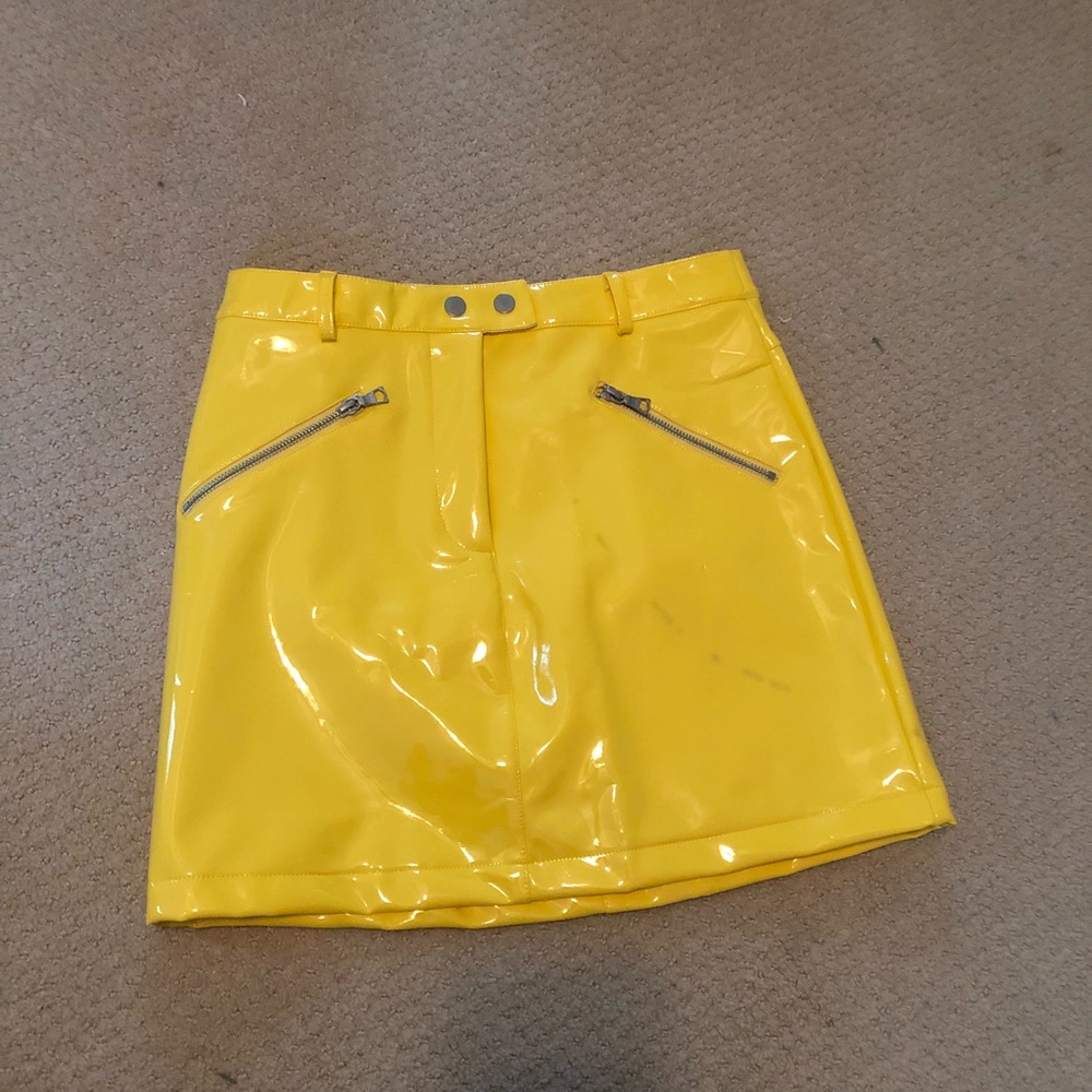 I.AM.GIA Yellow Jagger Skirt